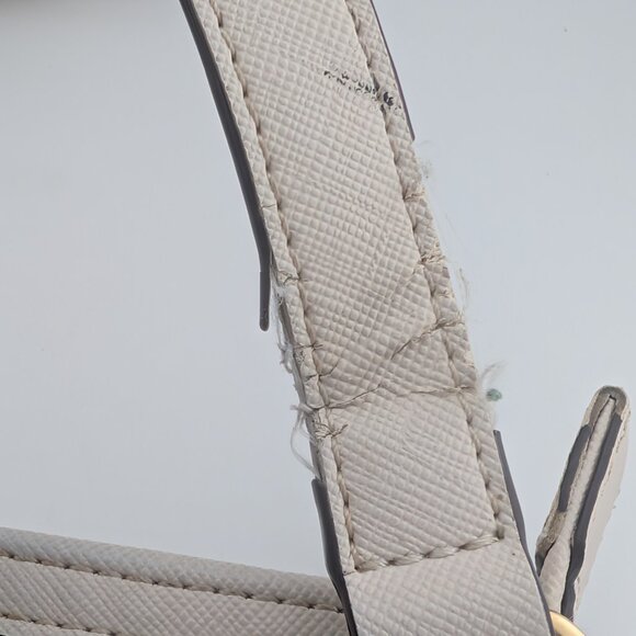 Michael Kors Signature Brown & Cream Crossbody Purse - Picture 4 of 7